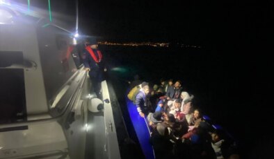 Bodrum Açıklarında 57 Düzensiz Göçmen Yakalandı