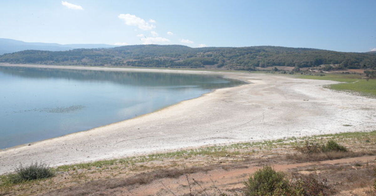 Bolu’nun içme suyu kaynağı Gölköy’de su seviyesi yüzde 30’un altına düştü