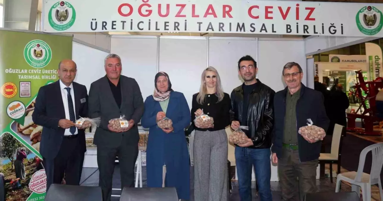 Ceviz Türkiye Fuarı Çorum’da Yoğun İlgiyle Düzenlendi