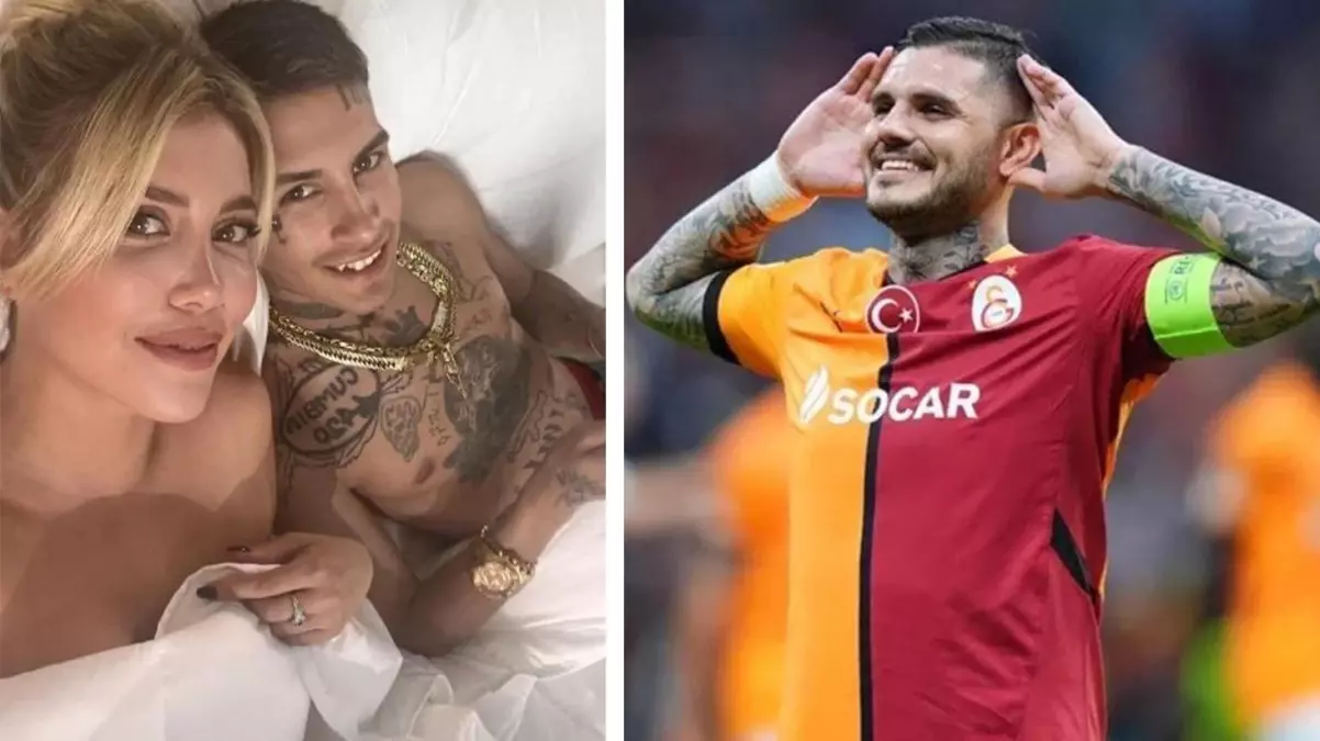 Wanda Nara’dan Icardi’ye: Galatasaray’ını Bana Tercih Etti