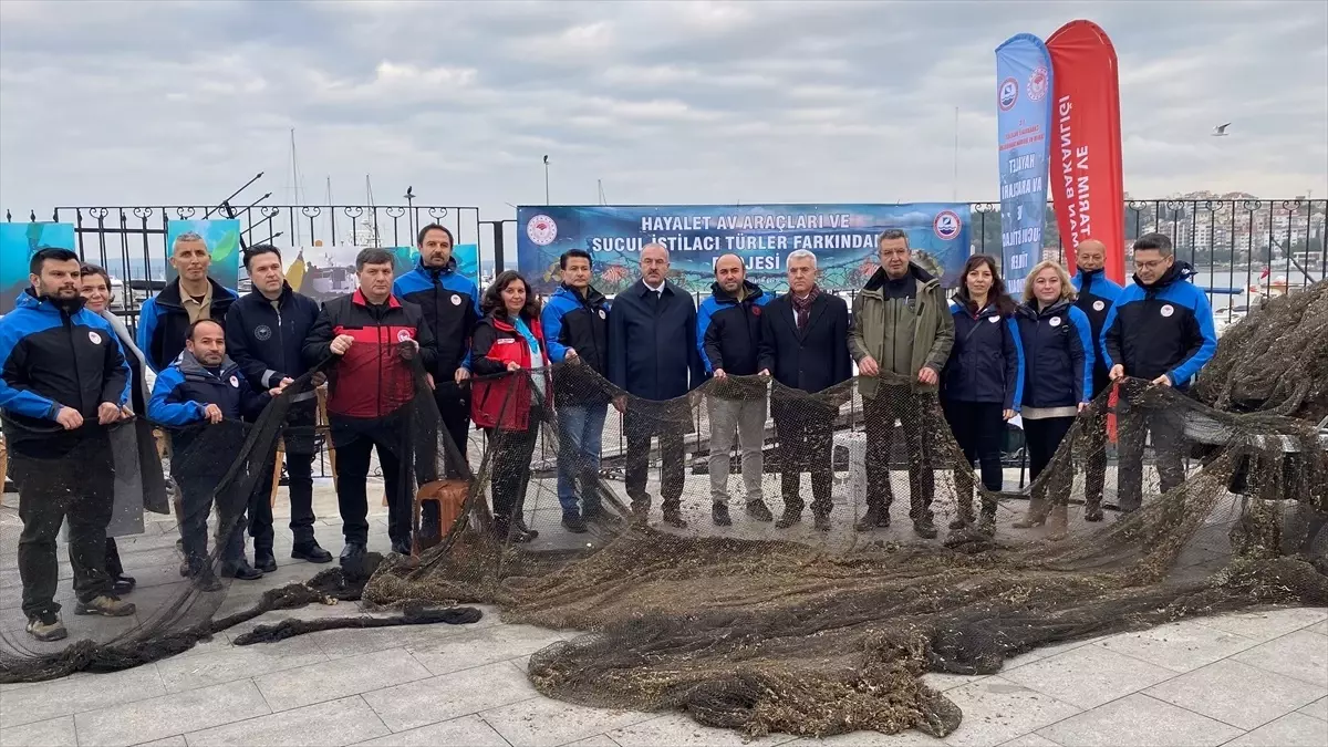 Çanakkale’de 500 Bin Metrekare Hayalet Ağ Temizliği